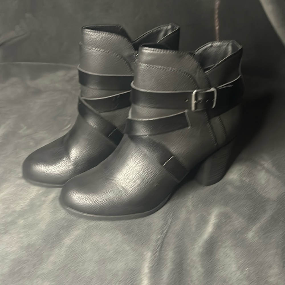 Black booties